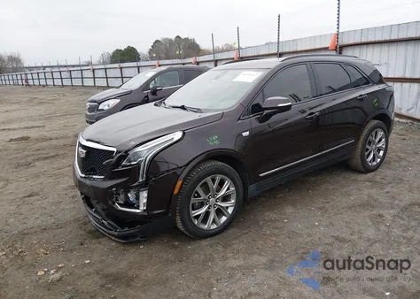 2020 Cadillac Xt5 Awd Sport z USA, uszkodzony, nr VIN 1GYKNGRS0LZ204458